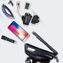 Bike Handlebar Bag, Waterproof Bicycle Frame Bag Cycling Front Top Tube Pouch Pannier Bike Phone Mount Holder Stand for iPhone 11 Pro MAX XS MAX XR X 8 7 6 6S Plus Samsung Sony Smartphones Below 6.5