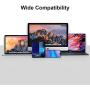 UPGROW USB C to DisplayPort Cable 4K@60Hz 4FT for Home Office USB C to DP Cable Compatible with MacBook Pro/Air, iPad Pro with USB-C Port laptops/Phones, Model Number: UPGROWCMDPM4