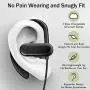 Sport Headphones with Microphone, Running Earbuds with Wrap-Around Ear Hooks, Ideal for for Workout Gym Exercise, Wired Earphones with 3.5mm Plug Compatible with Smartphone Tablet PC, CGS-W3 Sport Headphones with Microphone, Running Earbuds with Wrap-Around Ear Hooks, Ideal for for Workout Gym Exercise, Wired Earphones with 3.5mm Plug Compatible with Smartphone Tablet PC, CGS-W3