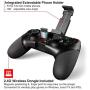 Mobile Game Controller, yk020 Wireless Gamepad Trigger Pubg Controller Mobile Joystick for Phone Android iPhone