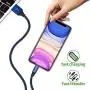 iPhone Charger, MFi Certified Cable 6PACK (3/3/3/6/6/10FT) Charging USB Syncing Data Nylon Braided Compatible with iPhone 11/Pro/Max/X/XS/XR/XS Max/8/Plus/7/7 Plus/6/6S/6 Plus More- Black&Blue iPhone Charger, MFi Certified Cable 6PACK (3/3/3/6/6/10FT) Charging USB Syncing Data Nylon Braided Compatible with iPhone 11/Pro/Max/X/XS/XR/XS Max/8/Plus/7/7 Plus/6/6S/6 Plus More- Black&Blue