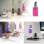BIAJIYA Card Holder for Back of Phone Silicone Wallet Stick-on ID Credit Card Pocket for Smartphones(6PC)