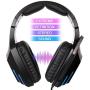 SADES Gaming Headset for New Xbox One, PS4, PC, Noise Reduction Game Earphone, Bass Surround Over-Ear Headphones 3.5MM Jack Headset for Xbox one Mac, Laptop, Computer and Phones