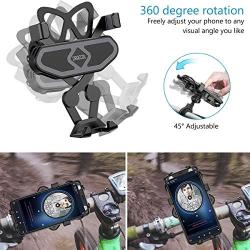 Dracool Bike Phone Mount Holder Stand for Motorcycle Bicycle Universal Handlebar 360° Adjustable for iPhone 11 Pro Max/X/XS MAX/XR/8/8 Plus/SE/Samsung Galaxy S20/S10/S10e /9 /Moto/Google/OnePlus/LG