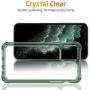 ESR Air Armor Designed for iPhone 11 Pro Max Case [Shock-Absorbing] [Scratch-Proof] [Military Grade Protection] Hard PC + Flexible TPU Frame, for The iPhone 11 Pro Max (2019), Transparent Dark Green