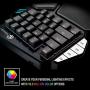 GameSir Mechanical Gaming Keyboard Z1 for PC/Mobile Phone, One-Handed Gaming Keypad with Macro Keys for FPS Game, RGB Backlighting, Anti-ghosting, Blue Key Switches, Built-in Battery (Blue Switch)