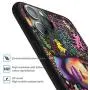 XIX iPhone 11 Pro Max Case African American Afro Girls Women Slim Fit Shockproof Bumper Cell Phone Accessories Thin Soft Black TPU Protective Apple iPhone 11 Pro Max Cases (04)