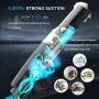 Aveloki Wireless 4500Pa Car Vacuum Cleaner,USB Dc 12V,Portable Cordless Mini Auto Vacuums Cleaners for Quick Car Cleaning,Home Aveloki Wireless 4500Pa Car Vacuum Cleaner,USB Dc 12V,Portable Cordless Mini Auto Vacuums Cleaners for Quick Car Cleaning,Home
