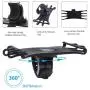 Bike Phone Mount, 360° Rotation Detachable Removable Silicone Bicycle Phone Holder Motorcycle Handlebar Mount Compatible with iPhone Xs Max/XS XR X/6S/7/8 Plus, Galaxy S10+/S10/S10e/S9+/S9/S8 (Black) Bike Phone Mount, 360° Rotation Detachable Removable Silicone Bicycle Phone Holder Motorcycle Handlebar Mount Compatible with iPhone Xs Max/XS XR X/6S/7/8 Plus, Galaxy S10+/S10/S10e/S9+/S9/S8 (Black)