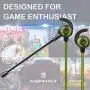 Wired Gaming Earphone, Megadream Noise Cancelling Stereo Bass Gaming Earbuds E-Sport Earphone with Detachable Adjustable Mic, 3.5mm Jack, Desktop Adapter, for PS4/Xbox One/Laptop/Cellphone (Green) Wired Gaming Earphone, Megadream Noise Cancelling Stereo Bass Gaming Earbuds E-Sport Earphone with Detachable Adjustable Mic, 3.5mm Jack, Desktop Adapter, for PS4/Xbox One/Laptop/Cellphone (Green)