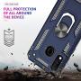LeYi Samsung Galaxy A20/ A30 Case (Not Fit A20S) with Tempered Glass Screen Protector, [Military Grade] Magnetic Car Mount Kickstand Defender Protective Cover Phone Case for Samsung A20/ A30, Blue