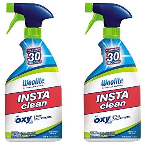Woolite INSTAclean Permanent Stain Remover, 22oz (Pack of 2), 21799