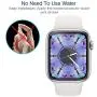 LK [6 Pack] Screen Protector for Apple Watch 42mm Series 3 2 1 and 44mm Series 4 5 - Max Coverage Bubble-Free Scratch-resistant iWatch 42mm / 44mm Flexible TPU Clear Film