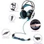 KOTION EACH GS700 3.5mm Gaming Game Headset Headphone Earphone Headband with Mic Stereo Bass LED Light for PS4 PC Computer Laptop Mobile Phones (Blue) KOTION EACH GS700 3.5mm Gaming Game Headset Headphone Earphone Headband with Mic Stereo Bass LED Light for PS4 PC Computer Laptop Mobile Phones (Blue)