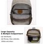 Canvas Sling Bag Small Crossbody Backpack Shoulder Casual Daypack Rucksack for Men Women Outdoor Cycling Hiking Travel