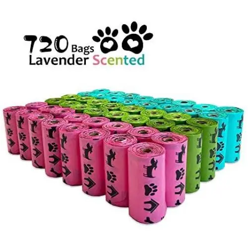 PET N PET Poop Bags 720 Counts Rainbow Color Dog Poop Bags Dog Waste Bags Unscented/Scented Doggy Poop Bags PET N PET Poop Bags 720 Counts Rainbow Color Dog Poop Bags Dog Waste Bags Unscented/Scented Doggy Poop Bags