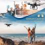 SNAPTAIN SP650 1080P Drone with Camera for Adults 1080P HD Live Video Camera Drone for Beginners w/Voice Control, Gesture Control, Circle Fly, High-Speed Rotation, Altitude Hold, Headless Mode