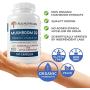 Organic Vegan Mushroom-Based Vitamin D2 Supplement (120 Caps), Vitamin D Vegan Supplement 1000IU, Organic Vegan Supplement, Adult Vitamins Supplements, D2 Mushroom Supplement Softgels, Vegan Vitamins