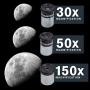 Celestron - PowerSeeker 50AZ Telescope - Manual Alt-Azimuth Telescope for Beginners - Compact and Portable - BONUS Astronomy Software Package - 50mm Aperture