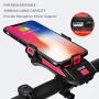 Ultra Bright Bike Light Set, 4000 mAh Rechargeable Bicycle Light, 6 Hours Endurance, Equip Bicycle Front Headlight and Back Taillight&loudspeaker, 3 Light Modes Mountain Cycling Riding Lamp Flashlight