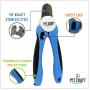Pet Craft Supply Easy to Use Pet Nail Clippers Trimmers for Dogs & Cats with Pet Safety Guard & Lock, Razor Sharp Blades for Professional & at Home Grooming