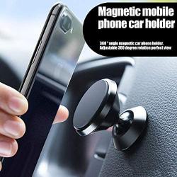 Magnetic Car Mount Holder, Manords Universal Stylish 360°Rotation Car Phone Mount, Adjustable Dashboard Mount Compact iPhone 11 Pro Xs Max XR 8 7 Plus SE, Galaxy S10 S10e 5G S9, LG,Note 10 and More