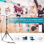Ring Light with Tripod Stand and Phone Holder, FURANDE 10" Dimmable Makeup Light, 3 Light Modes 10 Brightness Selfie Ring Light for Live Stream/Photography/YouTube, Compatible with iPhone/Android