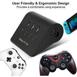 Bewinner Keyboard and Mouse Converter Adapter, Mobile Game Mouse Controller Keyboard Adapter Shooting FPS Game Controller Portable Game Converter Adapter for Winbox P1 PS4 Xbox One Switch