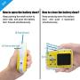 Vmotal 8MP 2 Inch Waterproof Kids Camera, Mini Child Camera Underwater Digital Camera Kids Toy Camera Digital Video Camcorder for Children Beginners