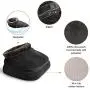 Snailax 2-in-1 Shiatsu Foot and Back Massager with Heat - Kneading Feet Massager Machine with Heating Pad, Back Massage Cushion or Foot Warmer,Massagers for Back,Leg,Foot Pain Relief
