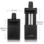 Vastar Mobile Phone Mount Tripod Adapter, Smart Phone Tripod Holder, Black Smartphone Tripod Mount, Cell Phone Mount Adapter