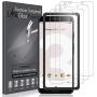 [3 Pack] LK Screen Protector for Google Pixel 3 Tempered Glass [Easy Installation Tray] HD Clear, Bubble Free, Anti Scratch