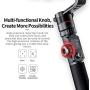 FeiyuTech AK2000 Gimbal 3-Axis Handheld Stabilizer for DSLR Cameras/Mirrorless Cameras,Fits Sony a9 a7III a7RIII Canon M50 EOS 6D Mark II EOS 200D II Panasonic GH4 GH5 Nikon Payload 2.8KG/6.17lb
