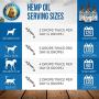 Hemp Oil for Dogs and Cats | The Perfect Hemp for Dogs with Anxiety and Mobility Issues| Updated 2.0 Formula Hemp Mobility for Dogs All Natural Pain Relief for Dogs, Calming, Hip, and Joint (500mg)