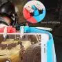 ICALL Presenting 2 in 1 Mobile Remote Controller Quick fire Button Assistant AK16 Mobile Phone Gamepad Joystick Handle L1 R1 Trigger for PUBG Sensitive Shoot || for iOS and Android ICALL Presenting 2 in 1 Mobile Remote Controller Quick fire Button Assistant AK16 Mobile Phone Gamepad Joystick Handle L1 R1 Trigger for PUBG Sensitive Shoot || for iOS and Android