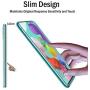 QHOHQ 3 Pack Screen Protector for Samsung Galaxy A51/Galaxy A51 5G with 2 Pack Camera Lens Protector,Tempered Glass Film, [9H Hardness] - HD - [2.5D Edge] - [Anti-Fingerprint] - [Anti-Scratch]