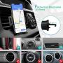 MIRACASE Car Phone Mount Universal 2-in-1 Car Phone Holder with Dashboard Air Vent Windshield Cell Phone Holder with Telescopic Arm & Dashboard Pad Fit for iPhone Samsung LG Sony Huawei and More