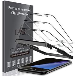 LK [3 Pack] Screen Protector for Samsung Galaxy S7 Tempered Glass (Easy Installation Alignment Frame) HD Clear, 9H Hardness, Anti Scratch, Case Friendly