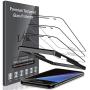 LK [3 Pack] Screen Protector for Samsung Galaxy S7 Tempered Glass (Easy Installation Alignment Frame) HD Clear, 9H Hardness, Anti Scratch, Case Friendly