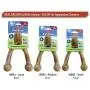 Pet Qwerks Wish BarkBone - For Aggressive Chewers| Made in USA