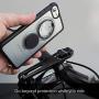 Rokform - iPhone SE (2nd generation)/8/7/6 Magnetic Case with Twist Lock, Crystal Slim Magnetic iPhone Case Series (Clear)