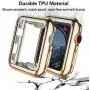 Mastten 2-Pack 38mm Case Compatible for Apple Watch Screen Protector, Full Protective Case TPU HD Ultra-Thin Cover Compatible for iWatch Series 3 2 1, Bronze, Clear Mastten 2-Pack 38mm Case Compatible for Apple Watch Screen Protector, Full Protective Case TPU HD Ultra-Thin Cover Compatible for iWatch Series 3 2 1, Bronze, Clear