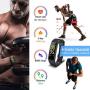 Mgaolo Fitness Tracker with Blood Pressure Heart Rate Sleep Monitor,10 Sport Modes IP68 Waterproof Activity Tracker Fit Smart Watch with Pedometer Calorie Step Counter for Women Men Kids