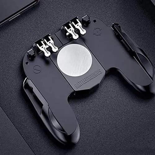 NOLOGO LMCS H9 Mobile Phone Game Handle Controller Supporting Smartphones with 4.7-6.0 inch Screen Joystick Trigger Gamepad for PUBG Games 4.3 (Color : B)