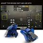 ManFull Jedi Survival Gamepad 2Pcs X7 Mobile Phone Gaming Trigger Button Handle Controller Game Accessories Blue