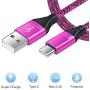 Dual Port Type C Car Charger Adapter with USB C Charger Cable 6ft Compatible for Samsung Galaxy S10e S10+ S10 S9 Note 10 9 8 A50, OnePlus 7 6T 6 5T 5 3T, Google Pixel 3a XL 3XL 3 2XL