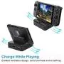 KINVOCA Switch Dock, Portable Switch Charging Stand, Compact Switch to HDMI Adapter, Switch Docking Station with Extra USB 3.0 Port,Replacement Charging Dock for Nintendo Switch with USB C Power Input KINVOCA Switch Dock, Portable Switch Charging Stand, Compact Switch to HDMI Adapter, Switch Docking Station with Extra USB 3.0 Port,Replacement Charging Dock for Nintendo Switch with USB C Power Input