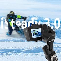 Hohem iSteady Pro 3 - The Lightweight 3-Axis Gimbal Stabilizer for Gopro 8/7/6/5/4, for Osmo Action and Other Action Cameras - Support WiFi & Cable Control (Gopro 8 Gimbal)