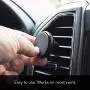 Rokform - Universal Magnetic Air Vent Mount, Super Grip Truck & Car Vent Phone Holder Delivers Zero Sliding, Compatible with ALL Rokform Magnetic Cases (Anodized Black Mount)