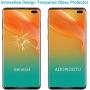 [4 Pack]Galaxy S10 Plus Screen Protector 2 Pack Tempered Glass Screen Protector +2 Pack Tempered Glass Camera Lens Protector for Galaxy S10 Plus,[9H Hardness] HD Transparent Scratch-Resistant (Clear)
